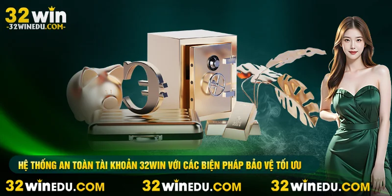 Hệ thống an toàn tài khoản 32WIN với các biện pháp bảo vệ tối ưu