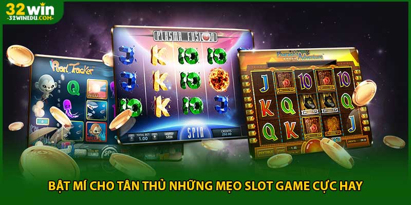 Bật mí cho tân thủ những mẹo slot game cực hay